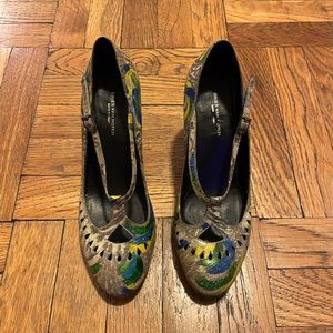 Dries Van Noten colorful pumps